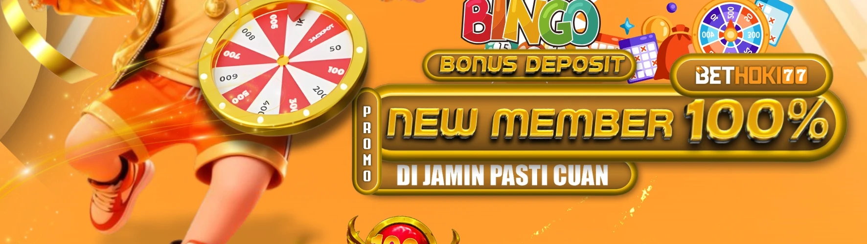 Promo Bonus deposit 100%