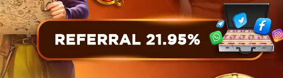 BONUS REFFERAL 21.95%