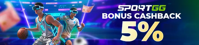 BONUS CASHBACK 5%