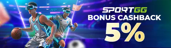 Bonus Cashback SPORTGG 5%