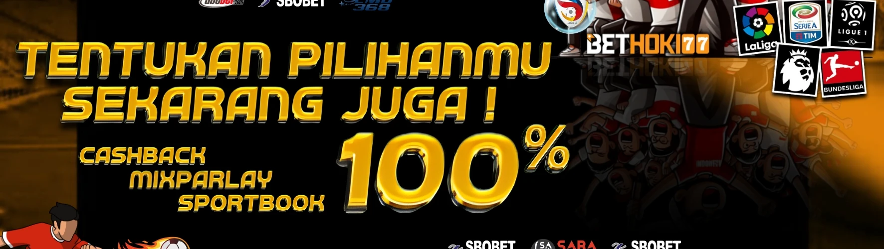 CASHBACK MIX PARLAY 100%