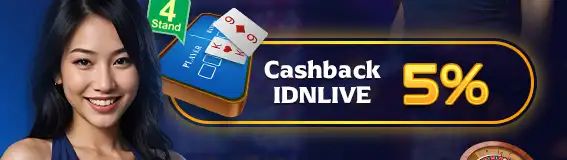 CASHBACK IDNLIVE