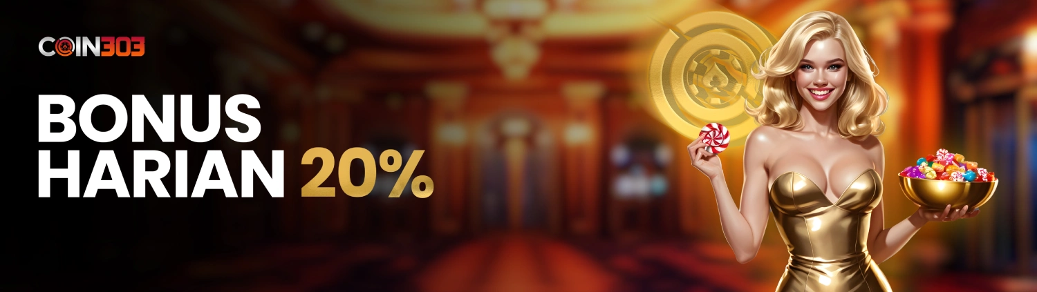 BONUS HARIAN 20%