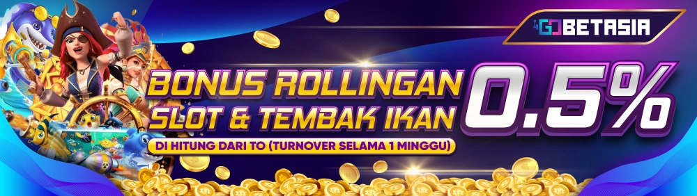 BONUS ROLLINGAN  SLOT & TEMBAK IKAN