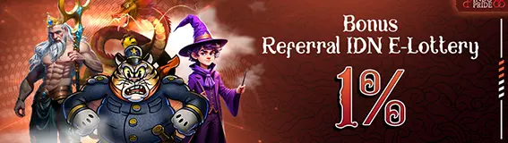 BONUS REFERRAL IDN E-LOTTERY