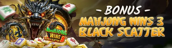 BONUS MAHJONG WINS 3 BLACK SCATTER