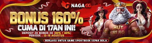 Promo 17 Agustus – Bonus Deposit 80% + 80%