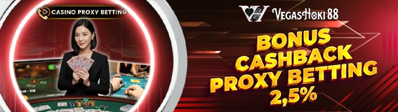 Cashback Proxybet 2,5%