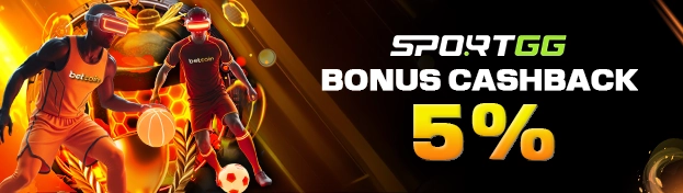 BONUS CASHBACK SPORTGG 5%