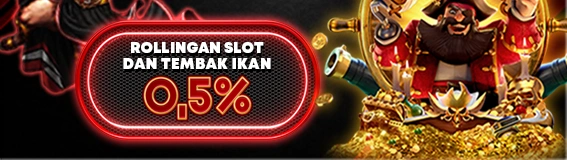 BONUS ROLLINGAN  SLOT & TEMBAK IKAN
