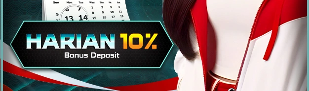 Bonus Deposit Harian 10%