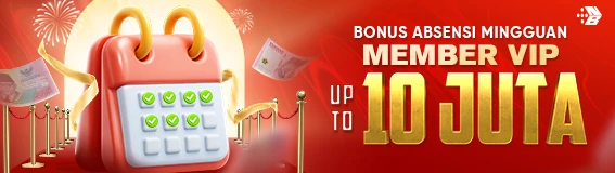 BONUS ABSENSI MINGGUAN MEMBER VIP