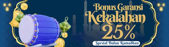 BONUS KEKAKALAHAN HARIAN 25%