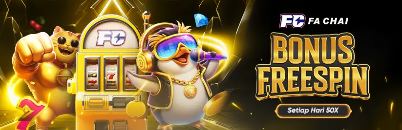 VOUCHER  GONG XI FA CHAI FREESPIN 50X !
