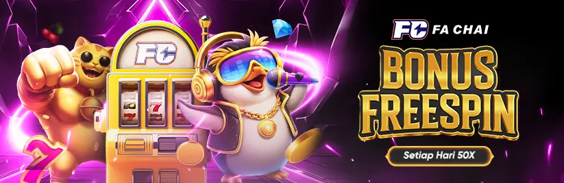 VOUCHER  GONG XI FA CHAI FREESPIN 50X !