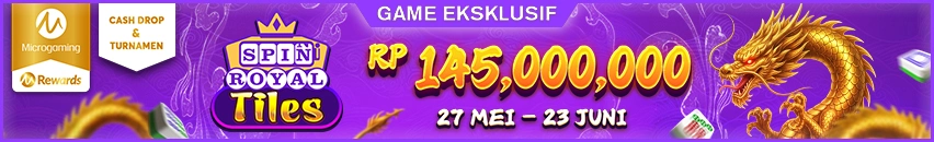 Turnamen and Cashdrop Spin Royal Tiles