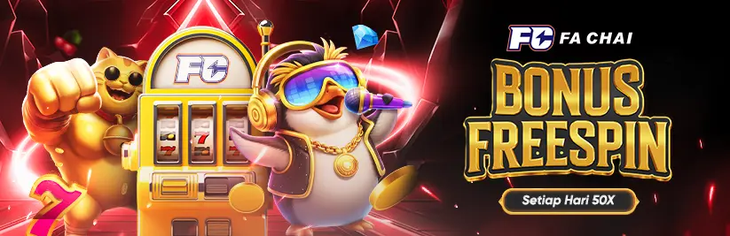 VOUCHER  GONG XI FA CHAI FREESPIN 50X !