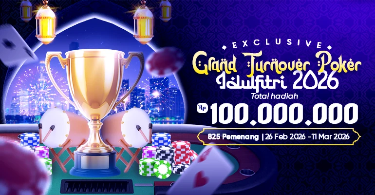 TURNAMEN GRAND TURNOVER POKER LEBARAN 2026