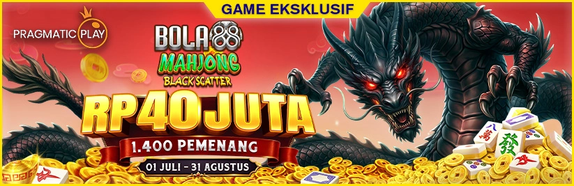 Bola88 Mahjong Black Scatter Cash Drop 
