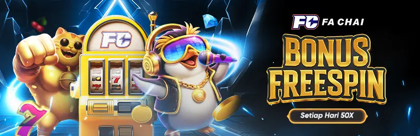 VOUCHER  GONG XI FA CHAI FREESPIN 50X !