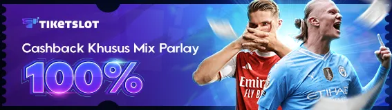 CASHBACK 100% KHUSUS MIX PARLAY