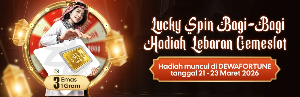Lucky Spin Bagi-Bagi Hadiah Lebaran