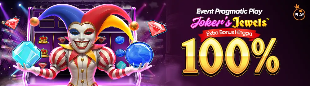 Joker Jewels Extra Bonus Hingga 100%