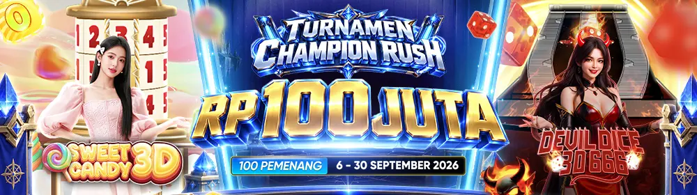 Tournament Champion Rush : Devil Dice & Sweet Candy