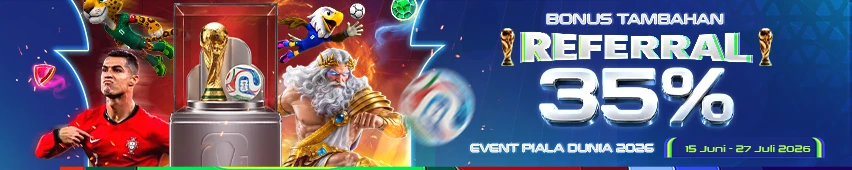 Tambahan Referral Sportsbook 35%
