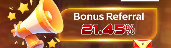 BONUS REFERRAL 21.45%