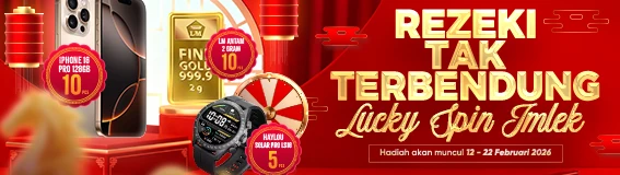 KSPLAY88 : REZEKI TAK TERBENDUNG! LUCKY SPIN IMLEK 2026!