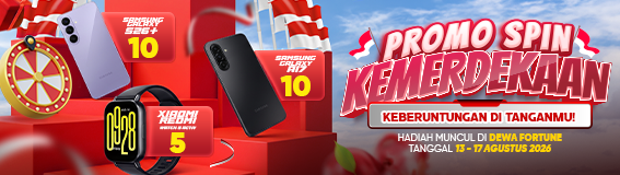 KSPLAY88 : Promo Spin Kemerdekaan: Keberuntungan di Tanganmu!