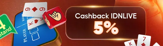 CASHBACK IDNLIVE