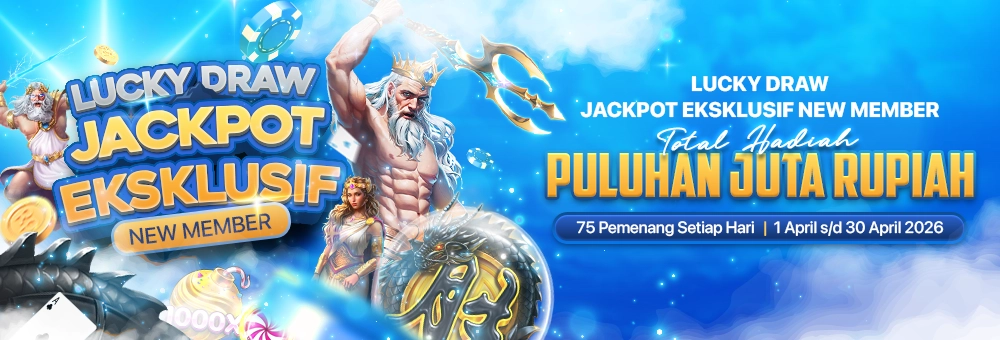 Lucky Draw Jackpot Eksklusif New Member