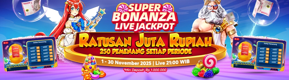 SUPER BONANZA LIVE JACKPOT