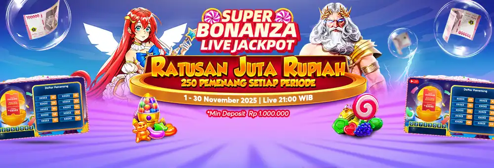 SUPER BONANZA LIVE JACKPOT
