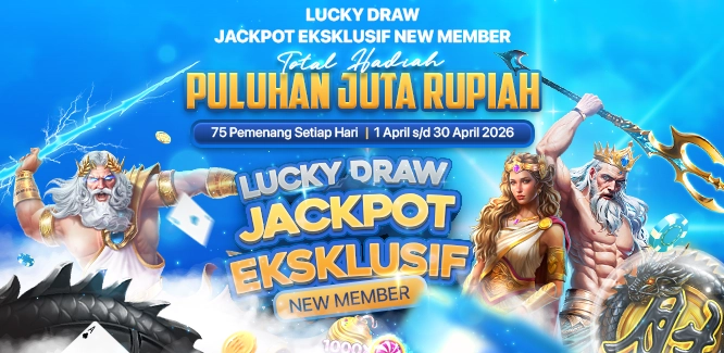 Lucky Draw Jackpot Eksklusif New Member