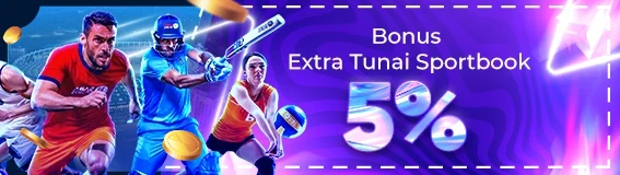 BONUS EXTRA TUNAI SPORTBOOK 5%