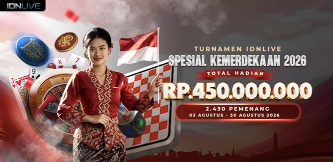 TURNAMEN IDNLIVE SPESIAL KEMERDEKAAN 2026