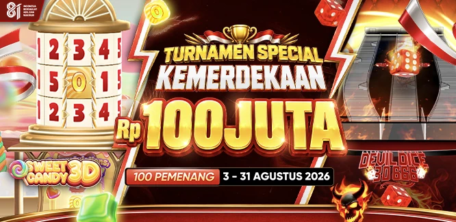 TURNAMEN KEMERDEKAAN Sweet Candy 3D & Devil Dice 666