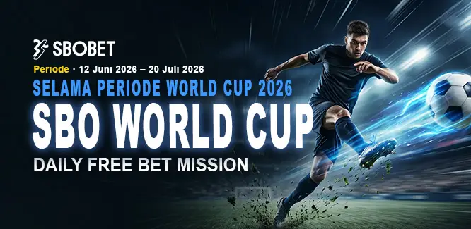 SBO World Cup Daily Free Bet Mission