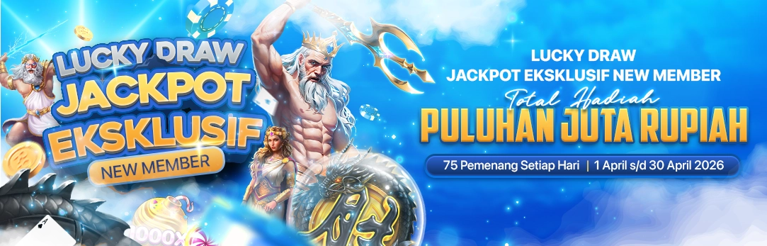Lucky Draw Jackpot Eksklusif New Member