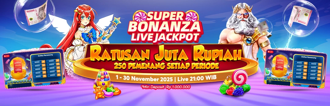 SUPER BONANZA LIVE JACKPOT