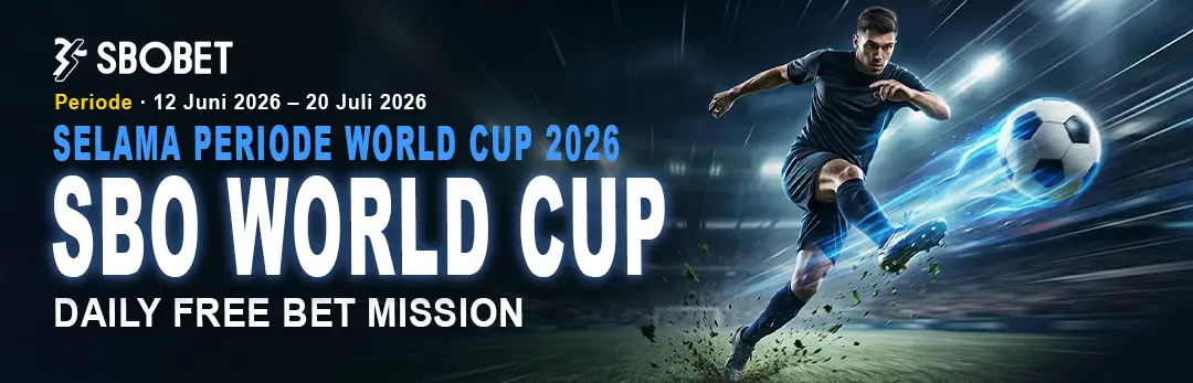 SBO World Cup Daily Free Bet Mission