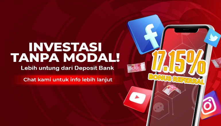 BONUS REFERAL 17,15%