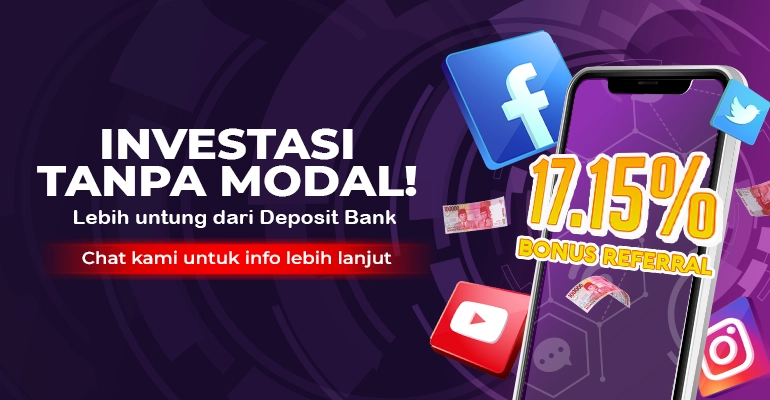 BONUS REFERAL 17,15%