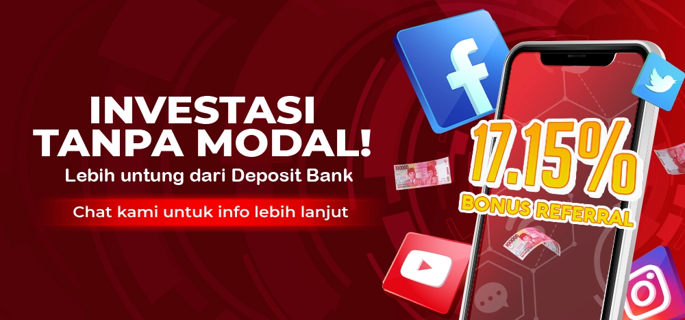 BONUS REFERAL 17,15%