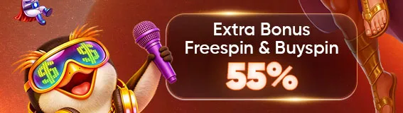 EXTRA BONUS FREESPIN & BUYSPIN 55%