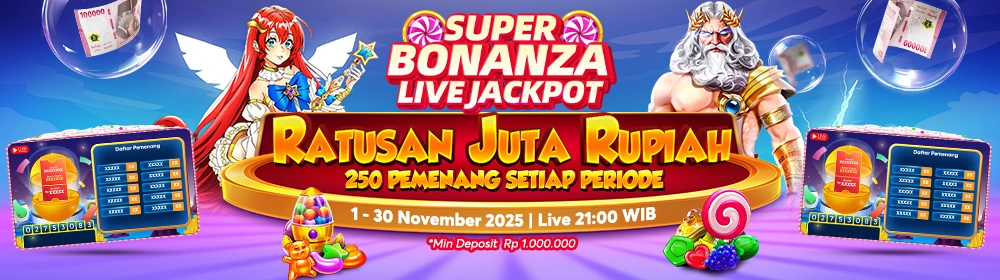 SUPER BONANZA LIVE JACKPOT