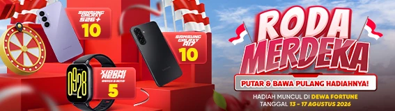 TIKETSLOT : Roda Merdeka: Putar & Bawa Pulang Hadiahnya!